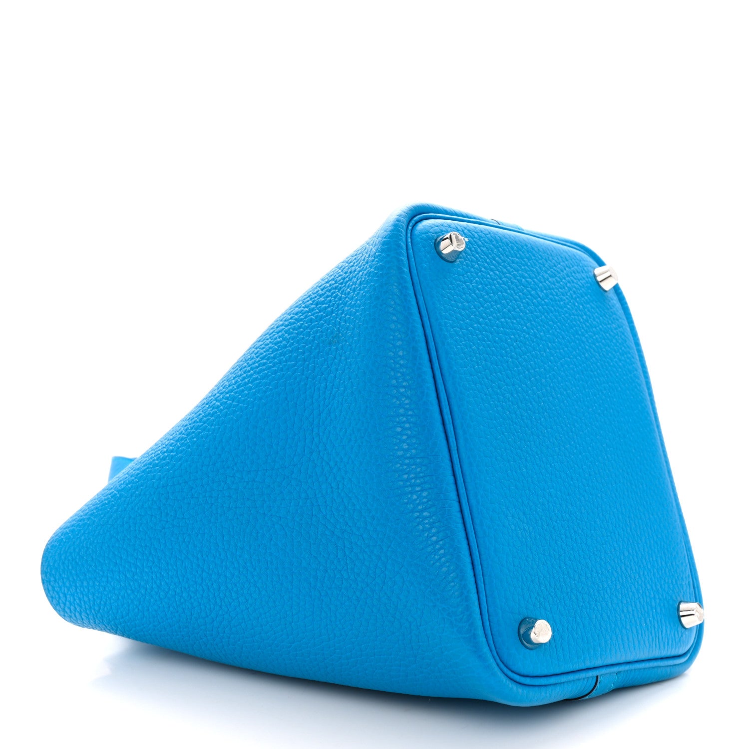 Hermes Taurillon Clemence Picotin Lock 18 PM Bleu Zanzibar 4 of 11