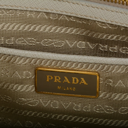 Prada Saffiano Lux Large Tote Talco 6 of 8