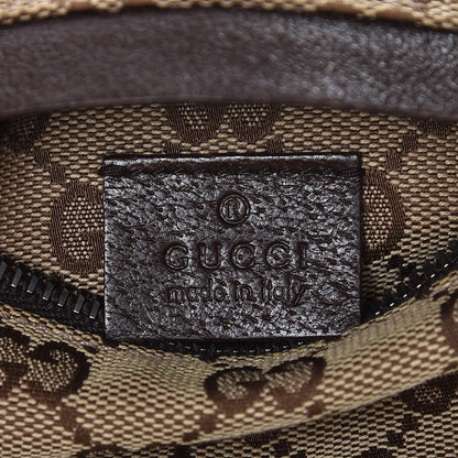 Gucci Monogram Web Belt Bag Dark Brown 7 of 8