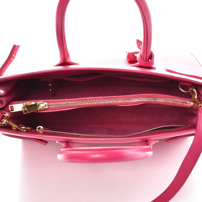 Saint Laurent Calfskin Small Sac De Jour Bubblegum 5 of 9