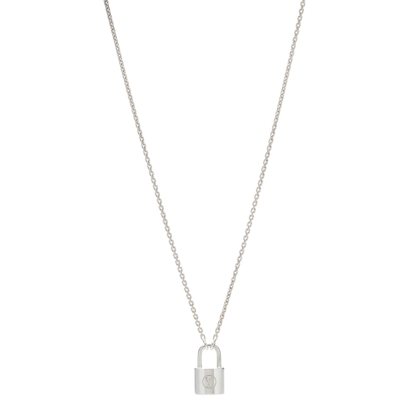 Sterling Silver Lockit Necklace