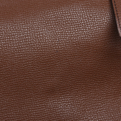 Burberry Grainy Calfskin House Check Small Canterbury Tote Tan 14 of 17