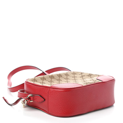 Gucci Monogram Mini Bree Messenger Bag Red 4 of 9
