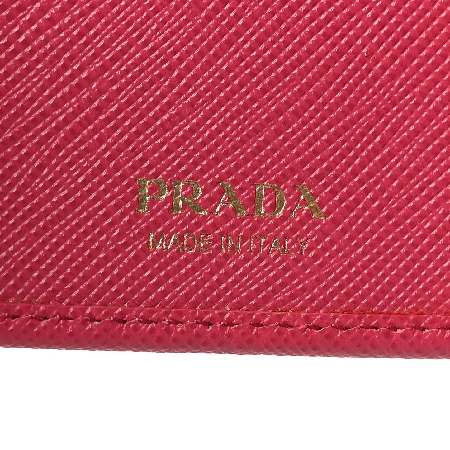Saffiano Metal 6 Key Holder Peonia