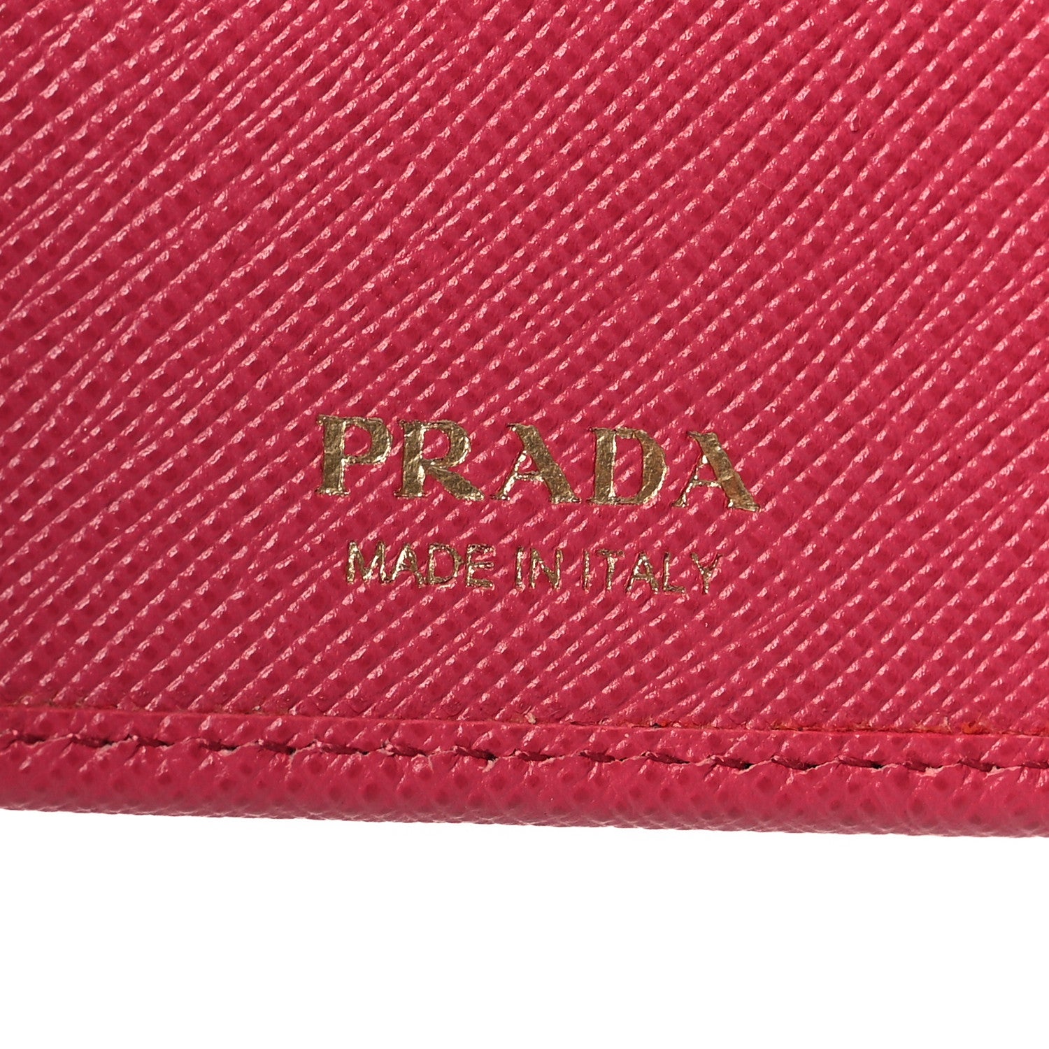 Prada Saffiano Metal 6 Key Holder Peonia 6 of 7