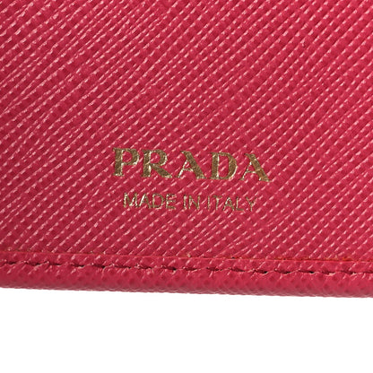 Prada Saffiano Metal 6 Key Holder Peonia 6 of 7
