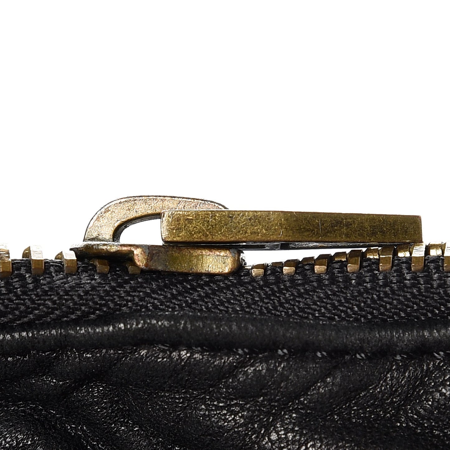 Pebbled Lambskin Rocco Black Gold Hardware