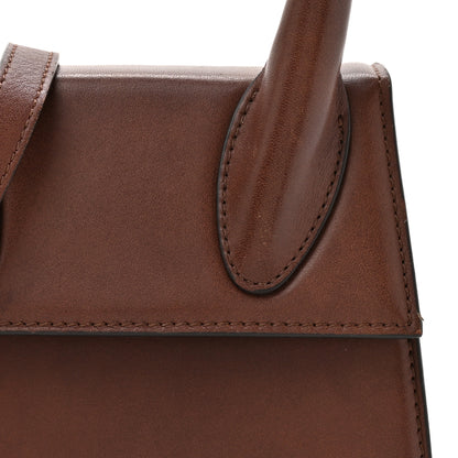 Jacquemus Smooth Calfskin Le Grand Chiquito Dark Brown 7 of 20