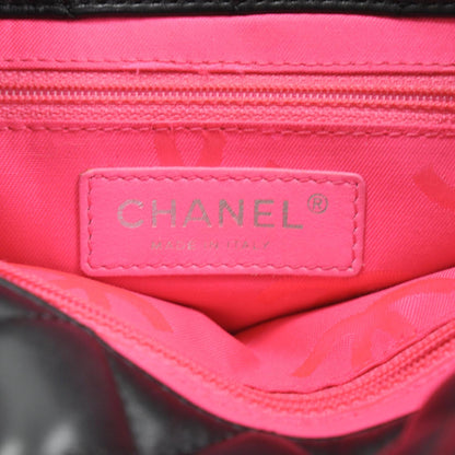 Chanel Calfskin Quilted Small Cambon Tote Black White 8 of 11