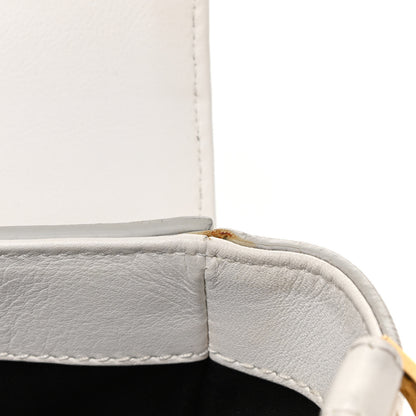 Versace Vitello Calfskin Large Signature Tote White 15 of 16