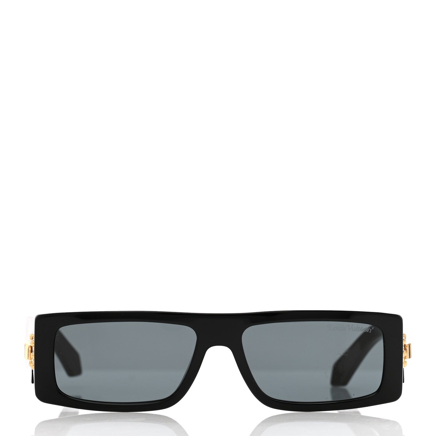 Louis Vuitton Acetate LV Lock Sunglasses Z1361W Black 2 of 7