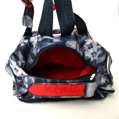 Christian Louboutin Denim Tie Dye Punk Hop'n Zip Backpack Multicolor 4 of 5