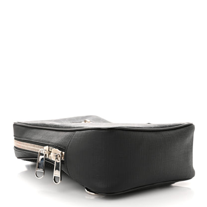Gucci GG Supreme Monogram Web Belt Bag Black Grey 4 of 12