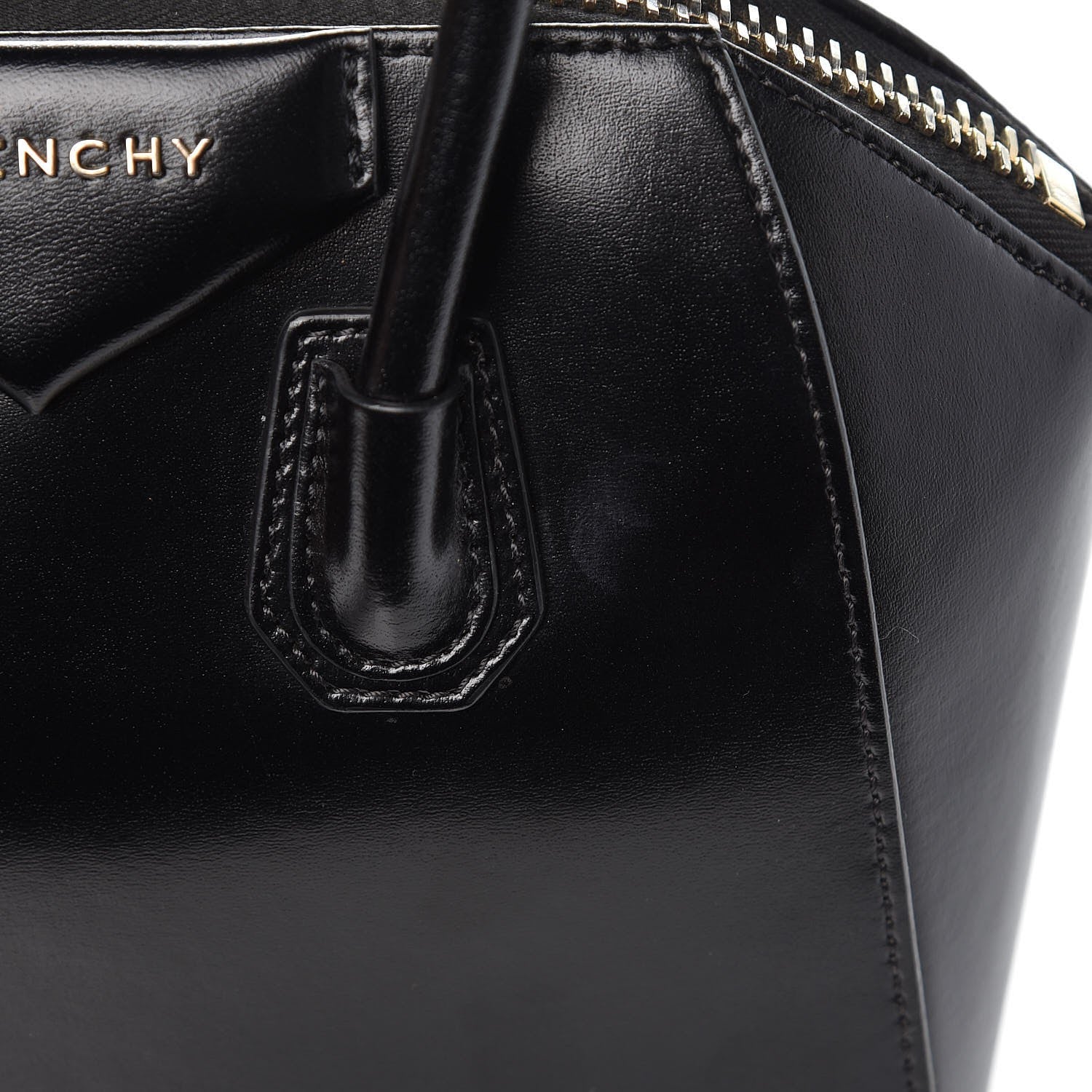 Givenchy Shiny Lord Calfskin Mini Antigona Black 10 of 17