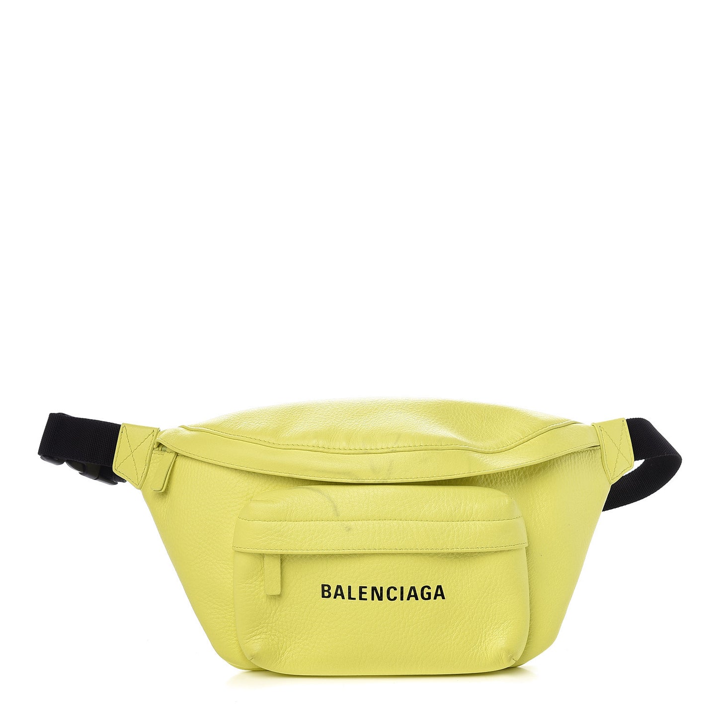 Smooth Calfskin Logo Large Everyday Beltpack Acid Green