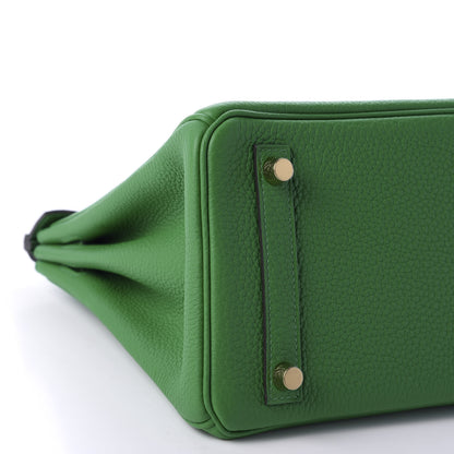 Hermes Togo Birkin 25 Bambou 6 of 11