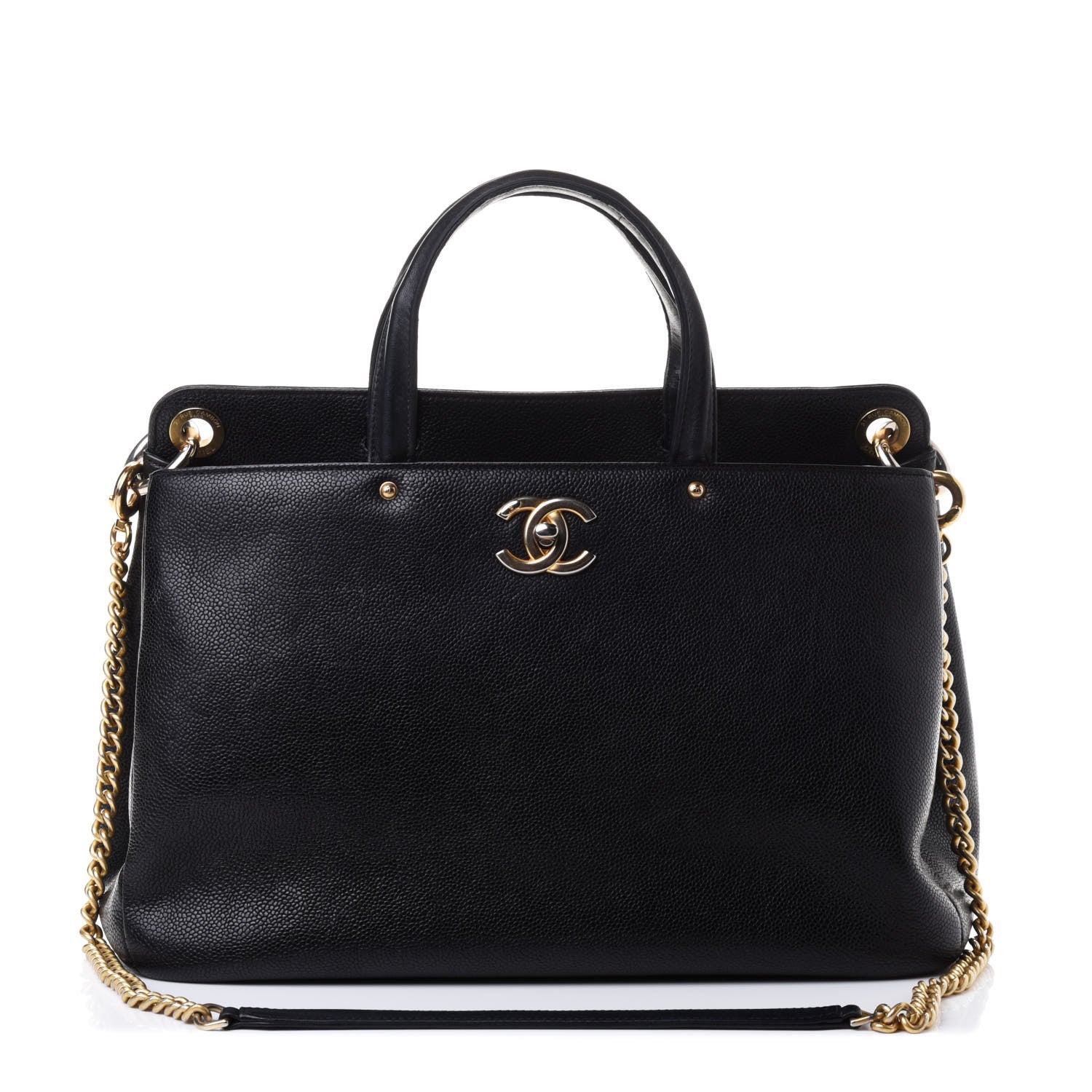 Chanel Caviar Large Shopping Tote Black 1 of 4