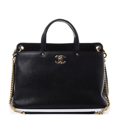 Chanel Caviar Large Shopping Tote Black 1 of 4