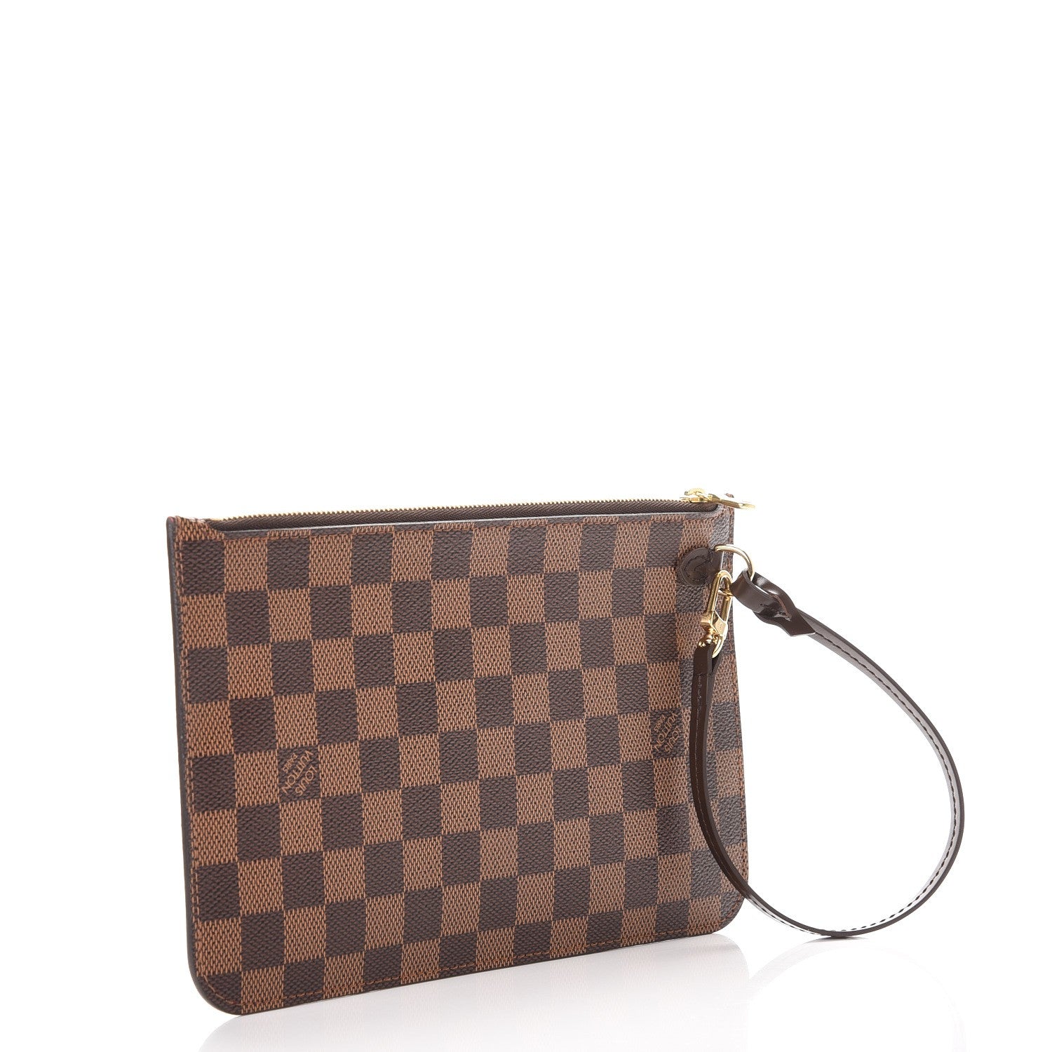 Louis Vuitton Damier Ebene Neverfull MM GM Pochette 3 of 9