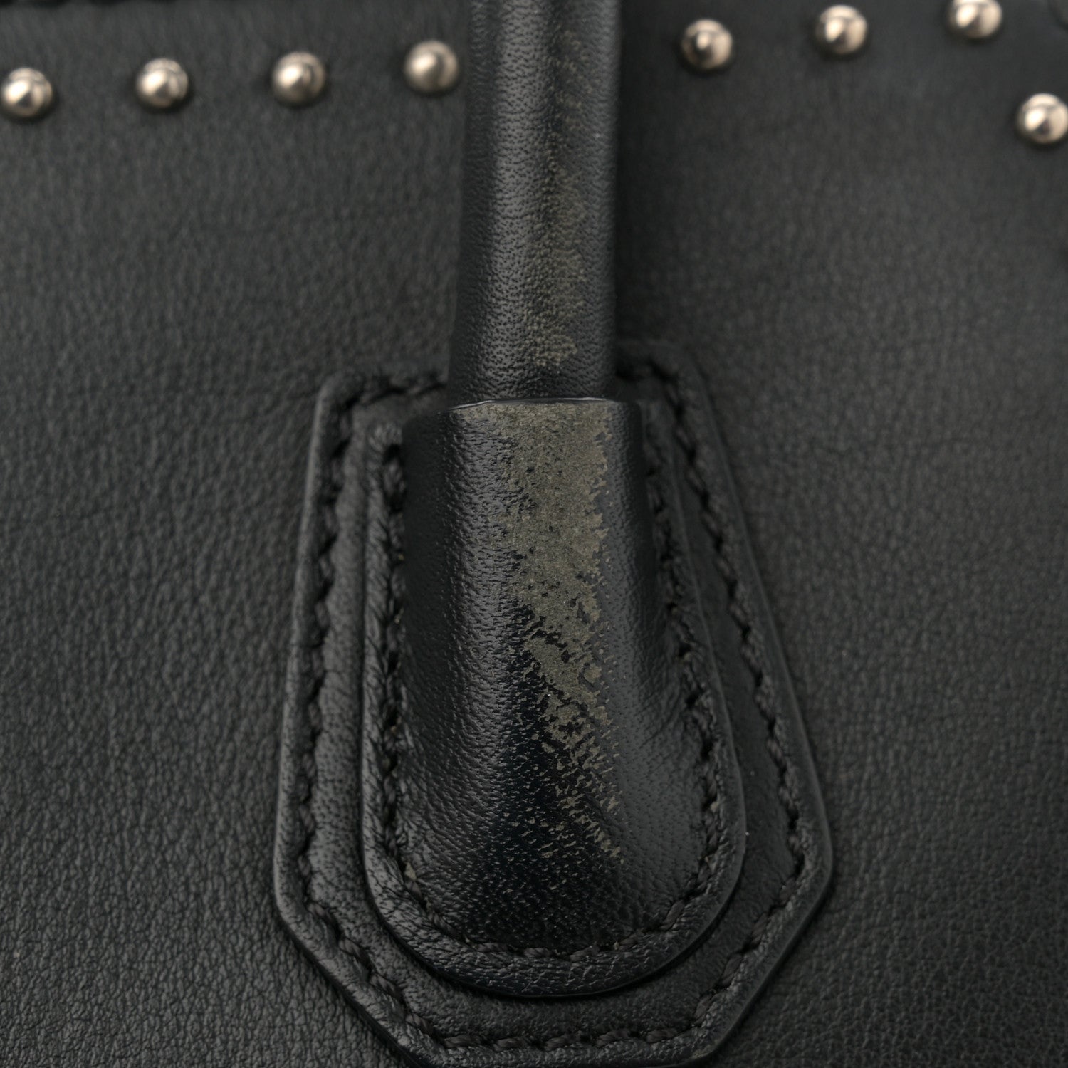 Givenchy Smooth Calfskin Mini Studded Antigona Black 14 of 15