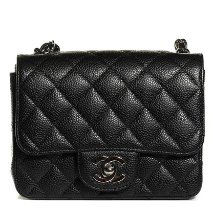 Chanel Caviar Quilted Mini Square Flap Black 1 of 8