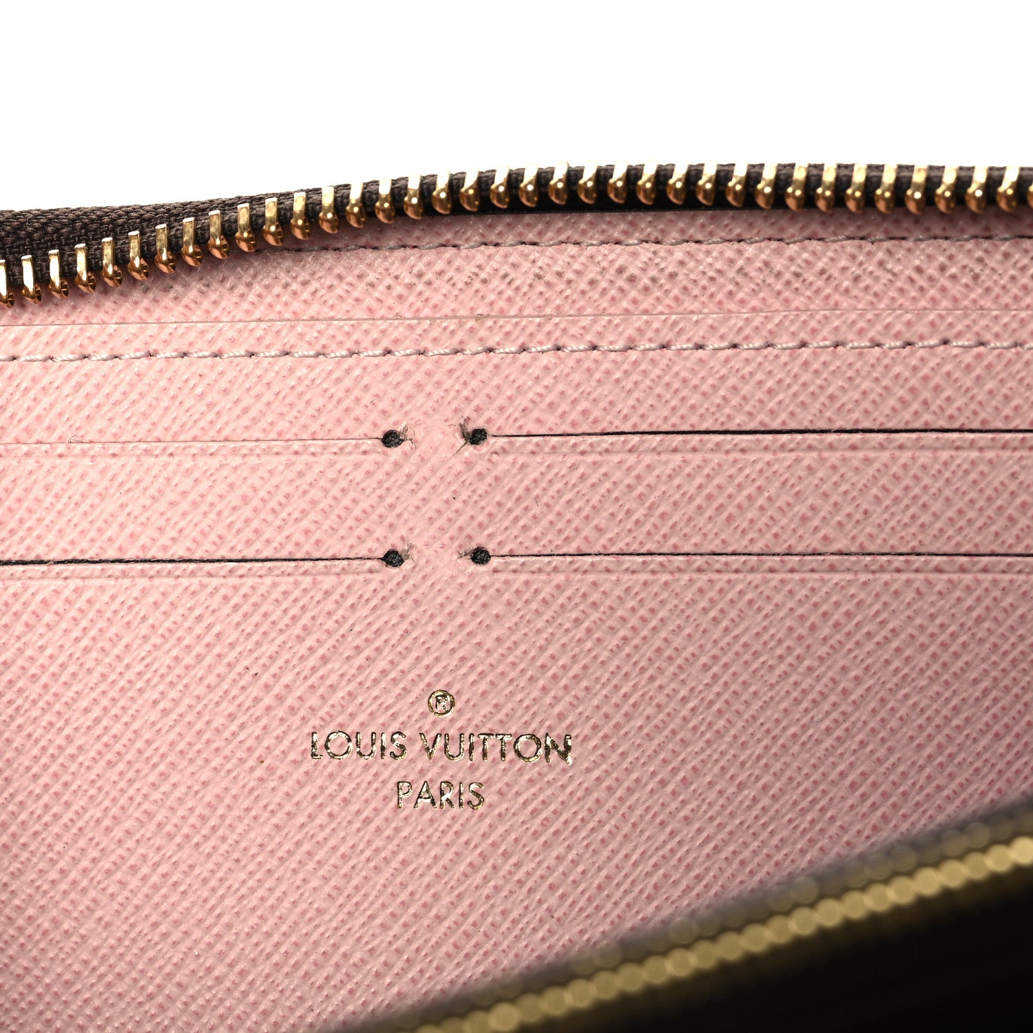 Louis Vuitton Monogram Clemence Wallet Rose Ballerine 6 of 6