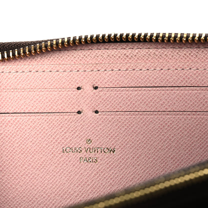 Louis Vuitton Monogram Clemence Wallet Rose Ballerine 6 of 6
