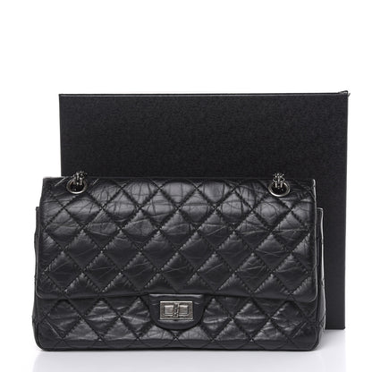 Chanel Aged Calfskin Quilted 2.55 Reissue 226 Flap Black 10 of 10