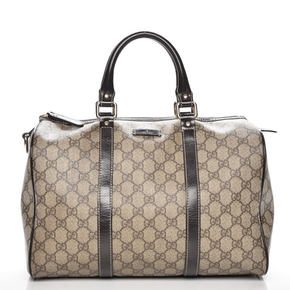 Gucci GG Plus Monogram Medium Joy Boston Dark Brown 1 of 7