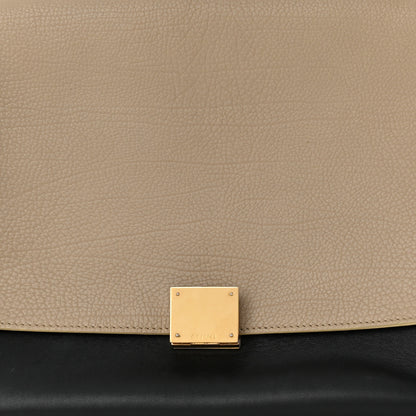 Celine Calfskin Suede Medium Tri-Color Trapeze Tri-Color Sand 8 of 13