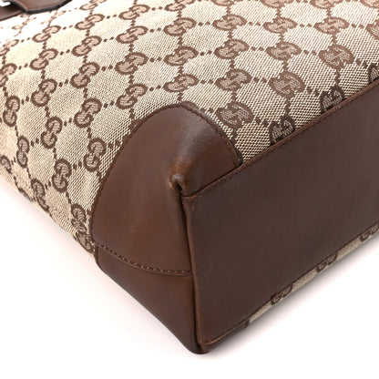 Gucci Monogram Tote Brown 9 of 14