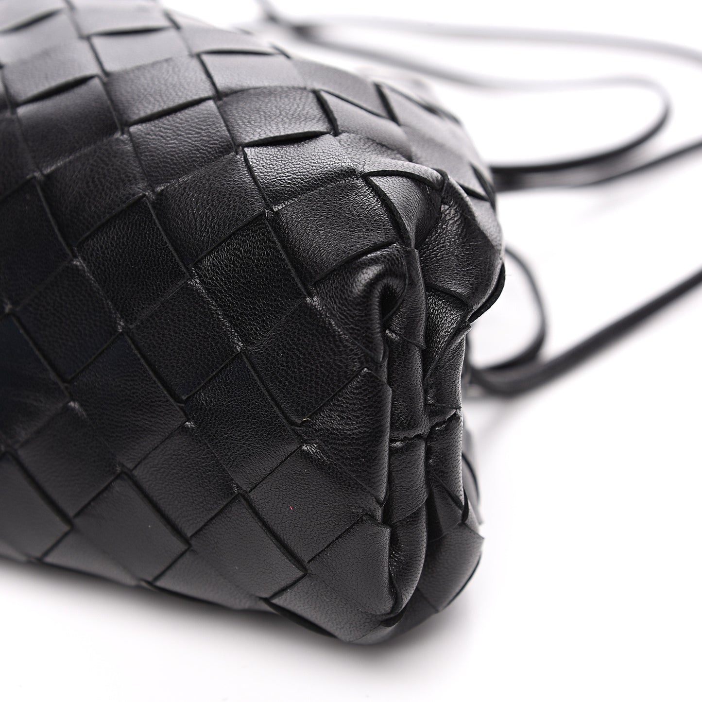 Nappa Intrecciato The Mini Pouch Black