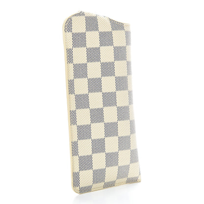 Louis Vuitton Damier Azur Sunglasses Case MM 2 of 7