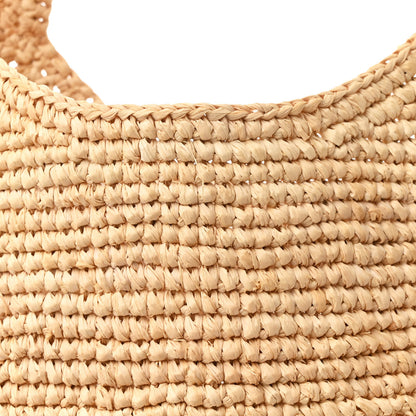 Saint Laurent Raffia Icare Shopping Tote Natural 10 of 14