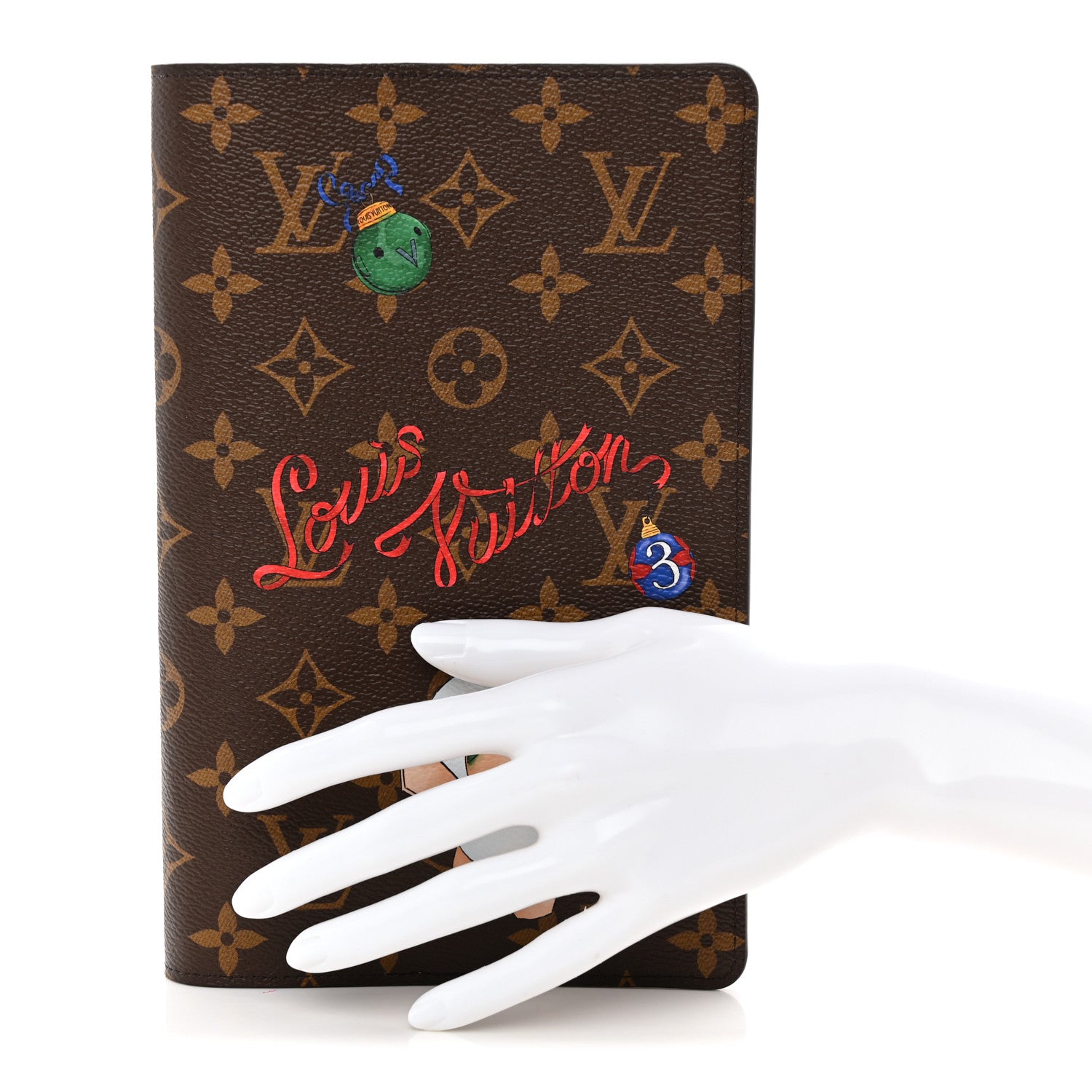 Louis Vuitton Monogram Vivienne Notebook Cover MM Brown 1907411