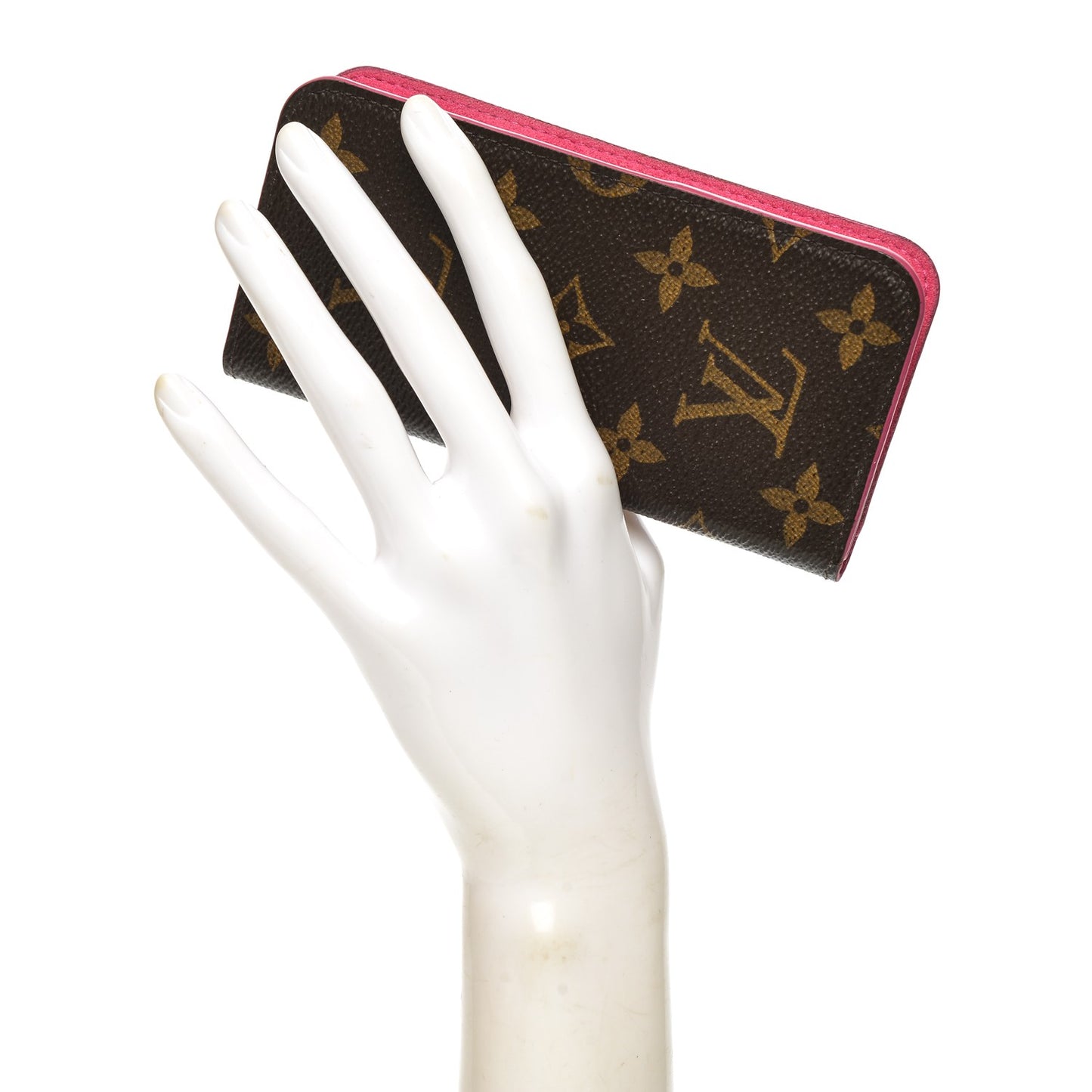 Monogram iPhone 7 Folio Case Pink