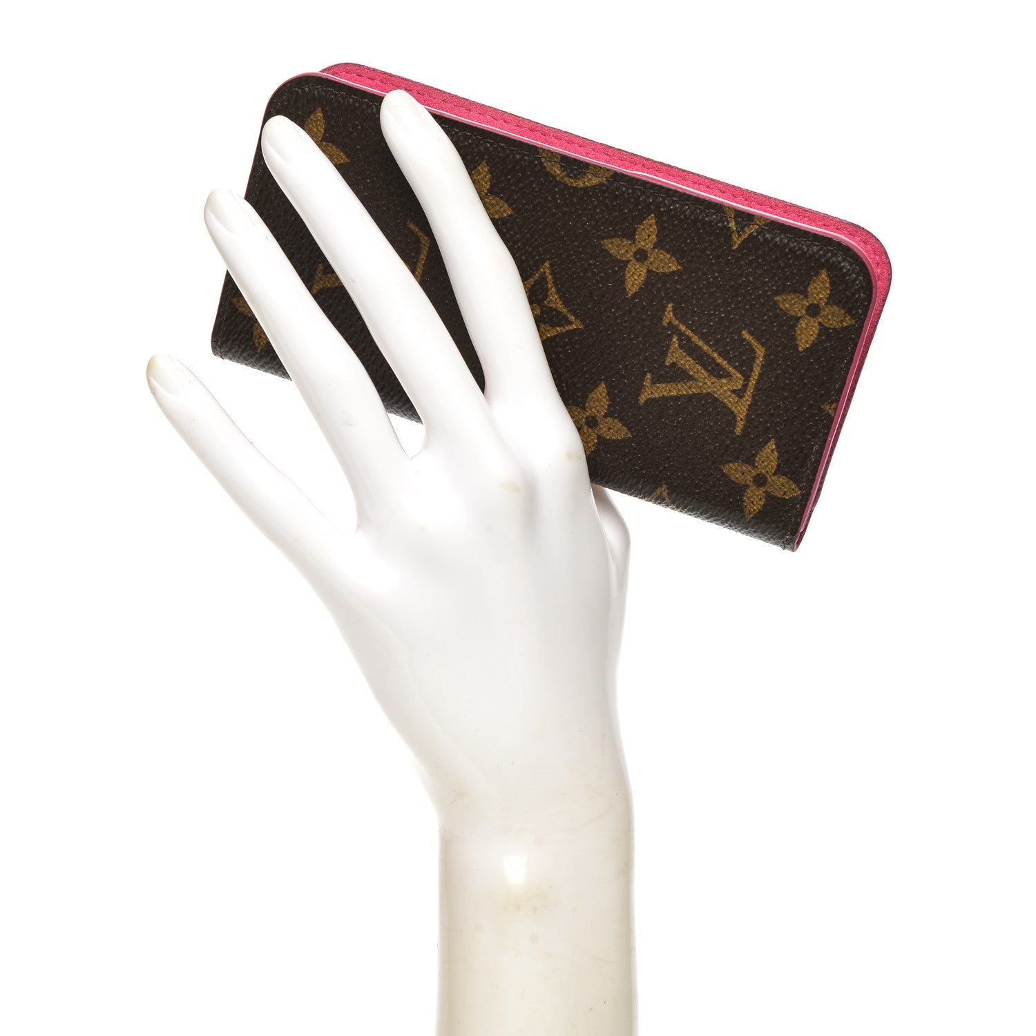 Louis Vuitton Monogram iPhone 7 Folio Case Pink 2 of 7