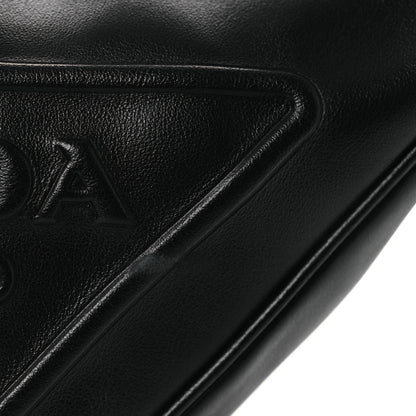 Prada Grace Lux Triangle Shoulder Bag Black 11 of 12