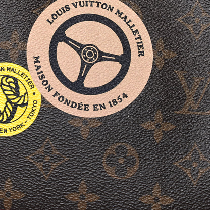 Louis Vuitton Monogram World Tour Neverfull MM 9 of 19