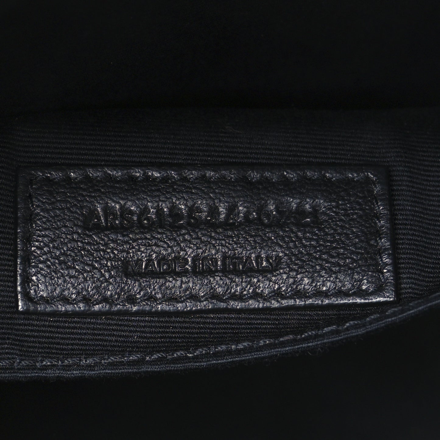 Calfskin Matelasse Monogram Lou Camera Bag Black