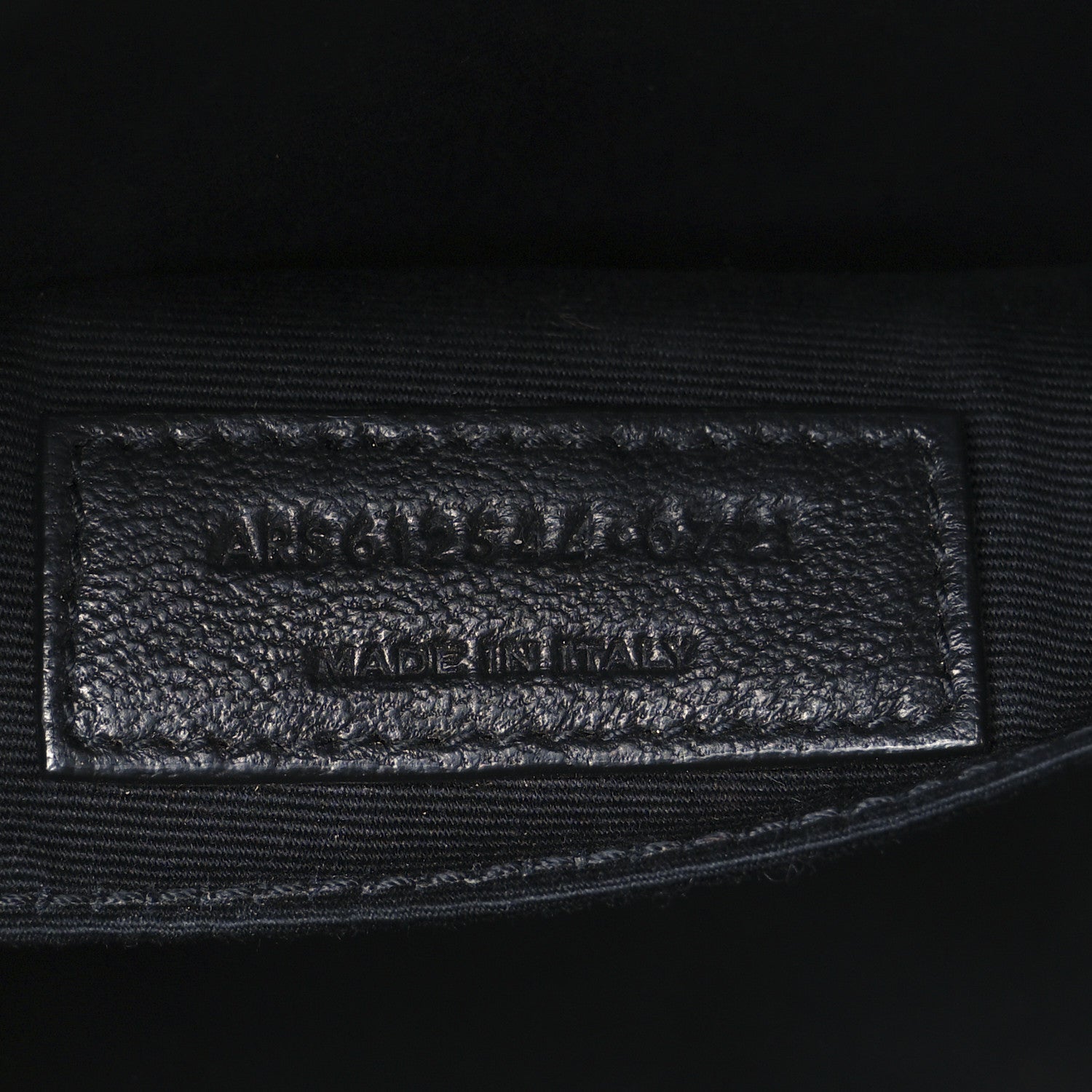Saint Laurent Calfskin Matelasse Monogram Lou Camera Bag Black 7 of 10