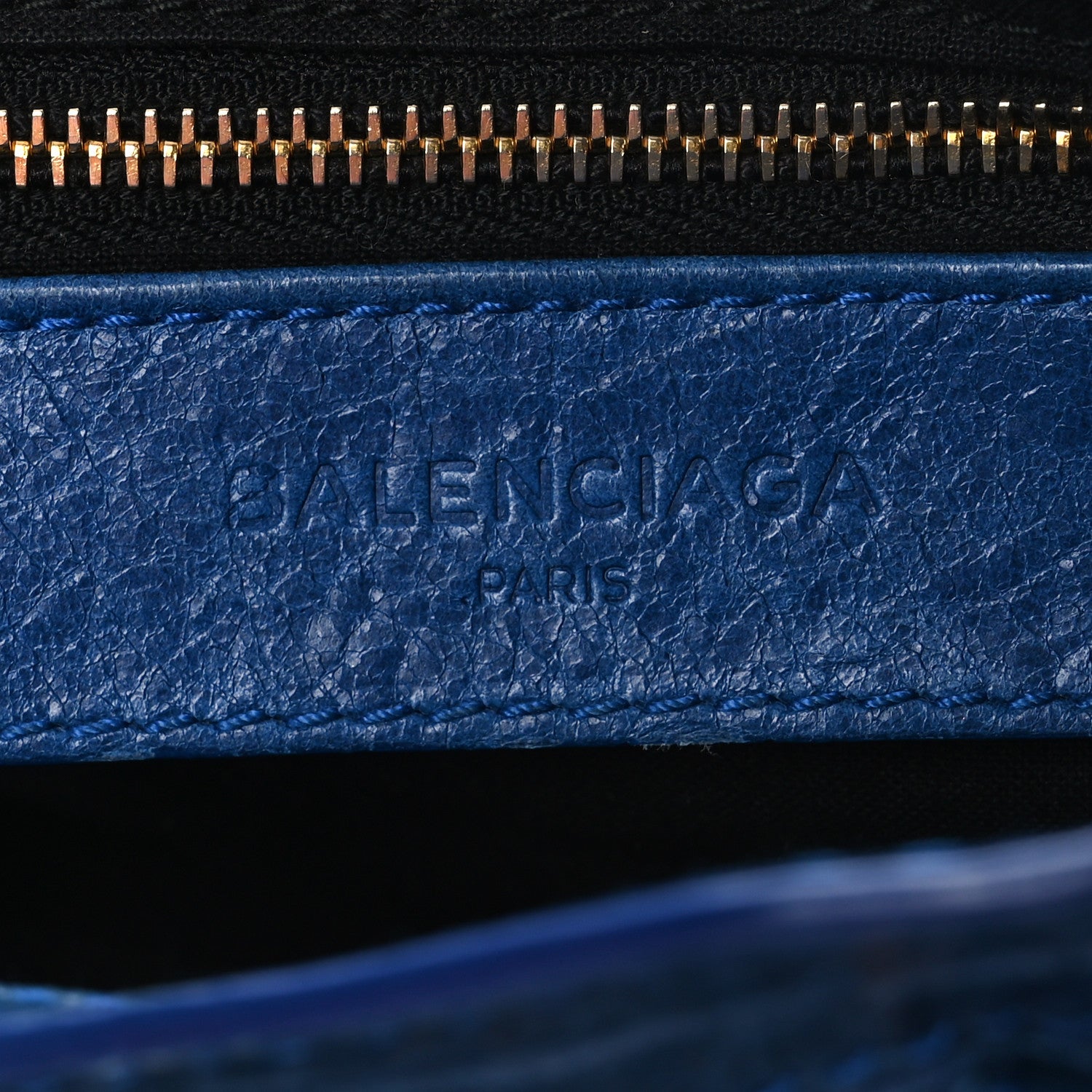 Balenciaga Agneau Giant 12 Gold Hardware Mini City Bleu Lazuli 7 of 14
