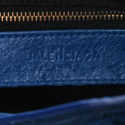 Balenciaga Agneau Giant 12 Gold Hardware Mini City Bleu Lazuli 7 of 14