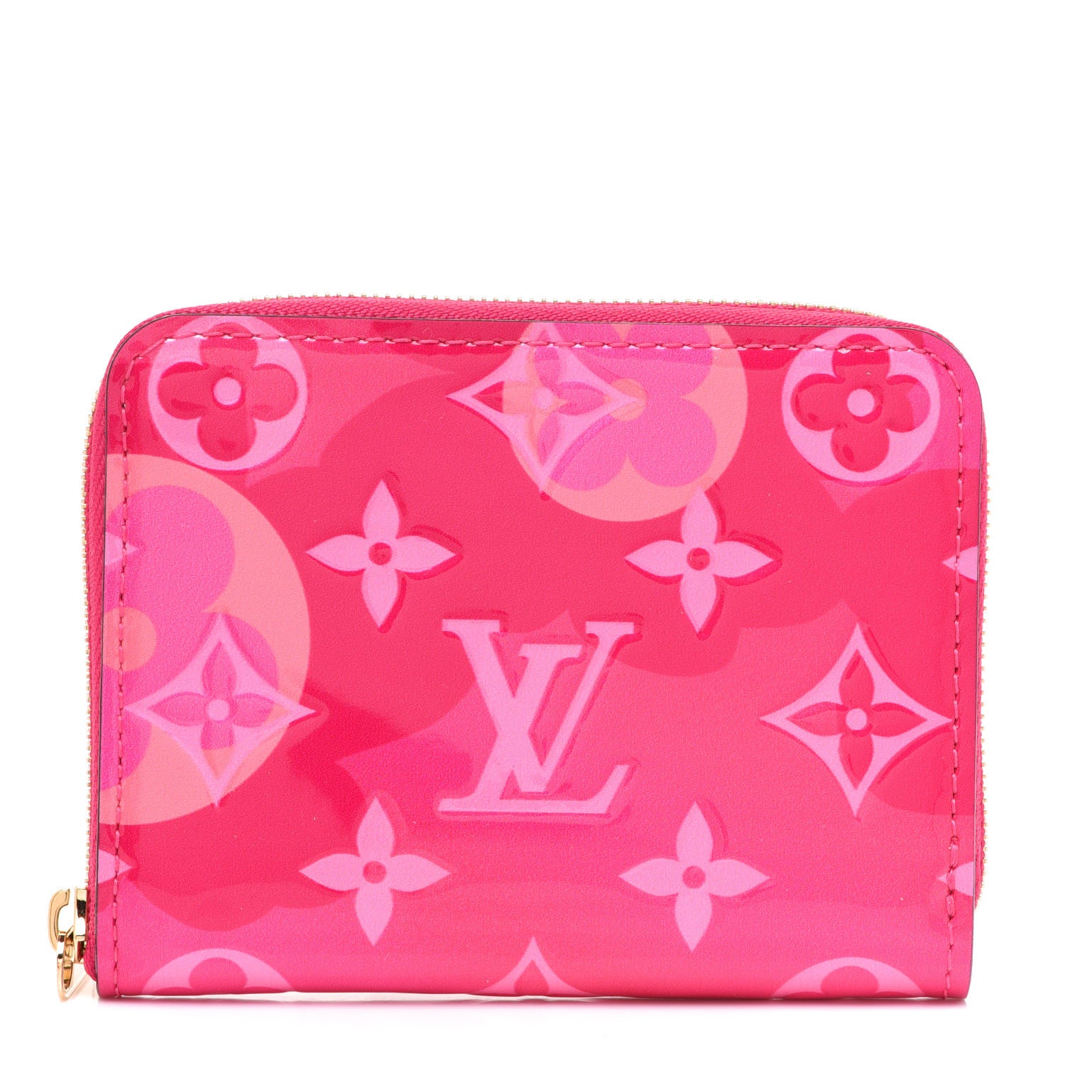 Louis Vuitton Vernis Valentine Zippy Coin Purse Fuchsia 1 of 7