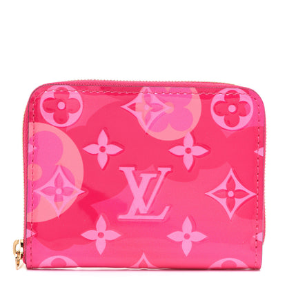 Louis Vuitton Vernis Valentine Zippy Coin Purse Fuchsia 1 of 7