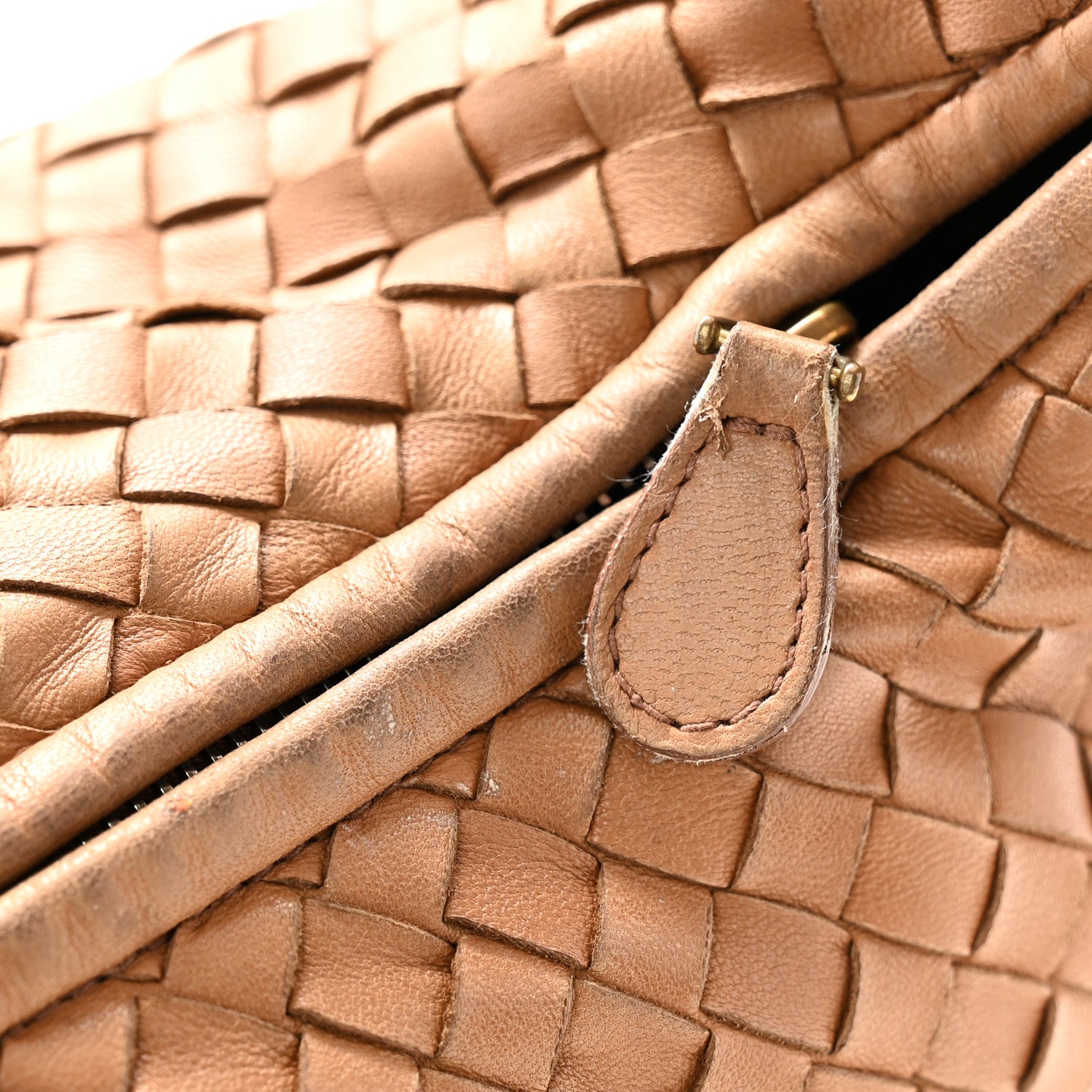 Bottega Veneta Nappa Intrecciato Medium Veneta Hobo Walnut Banane 11 of 12