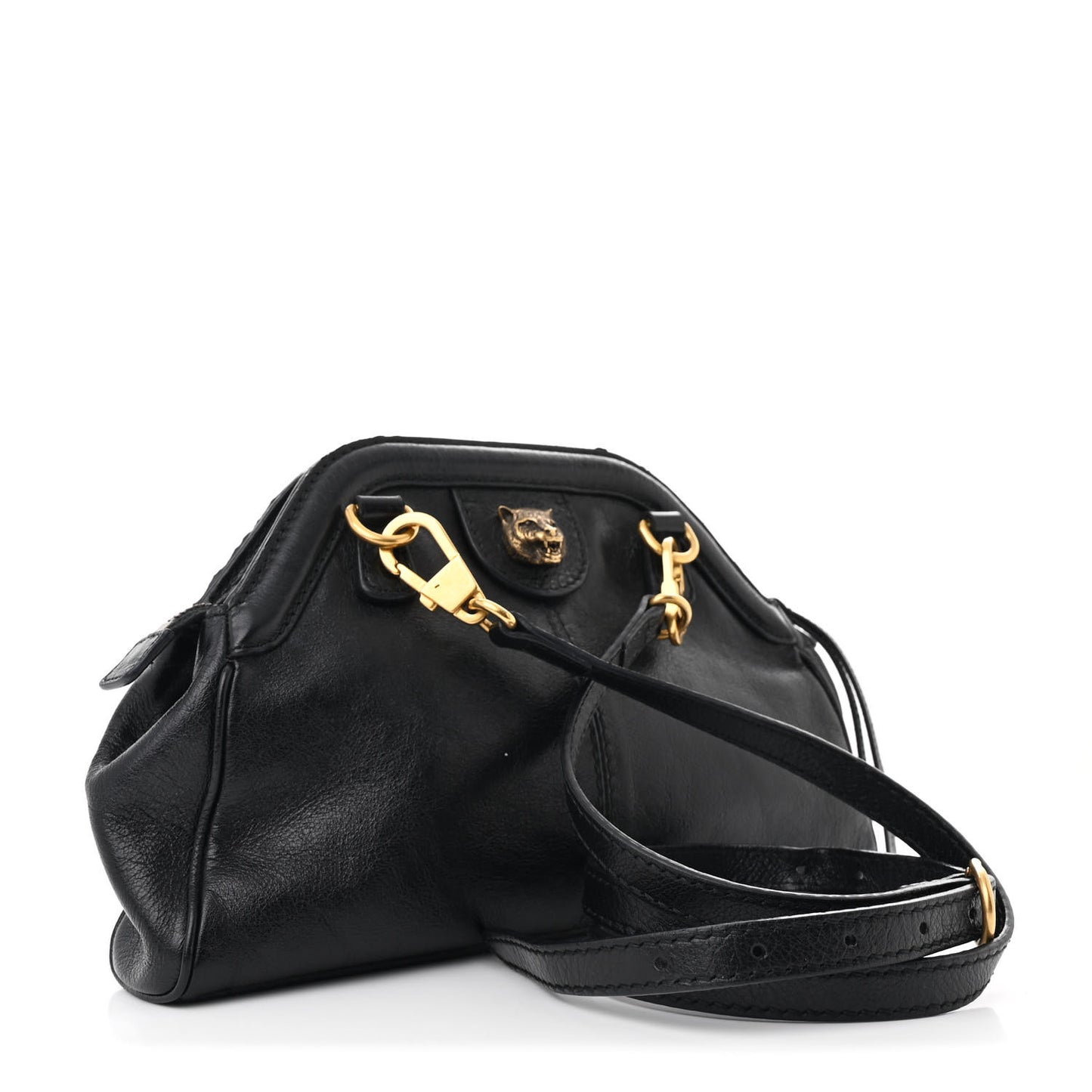 Calfskin Small Re(Belle) Crossbody Bag Black