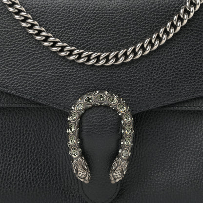 Gucci Dollar Calfskin Crystal Medium Dionysus Shoulder Bag Black Black Diamond 8 of 12