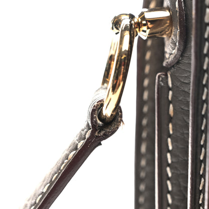 Hermes Taurillon Clemence Sac Roulis 23 Etain 11 of 12