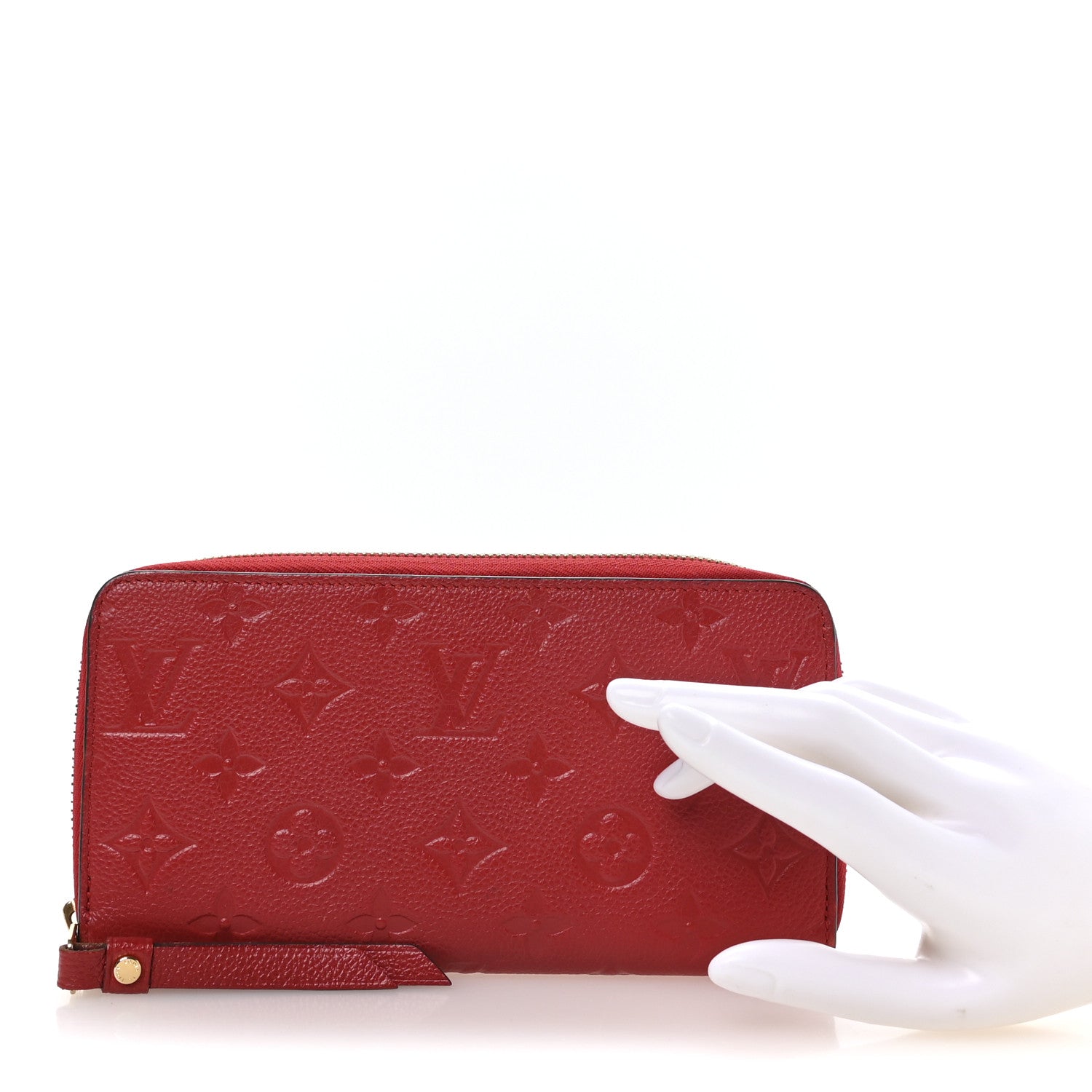 Louis Vuitton Empreinte Zippy Wallet Cherry 2 of 7